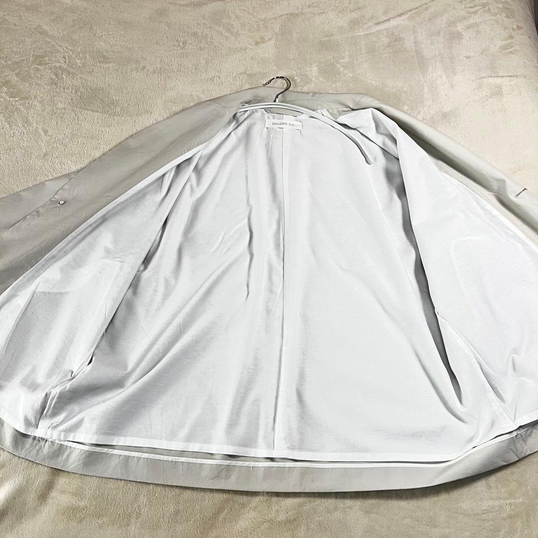 24ss ギャルリーヴィー パラシュートクロス ワイドチェスター