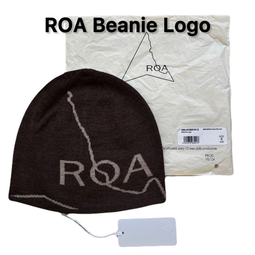 新品 ROA Beanie Logo ロア ビーニー ブラウン ロアハイキング 新品 ROA Beanie Logo ロア ビーニー ブラウン ロアハイキング - メルカリ