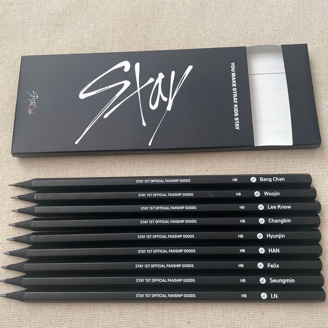 straykids スキズ 1st fanship kit 鉛筆 えんぴつ - メルカリ