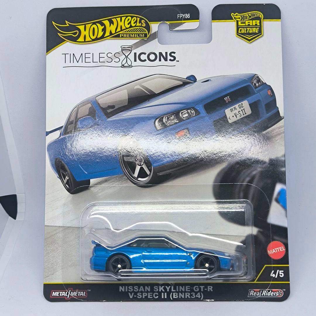 ホットウィール プレミアム タイムレス アイコンズ 日産 スカイライン