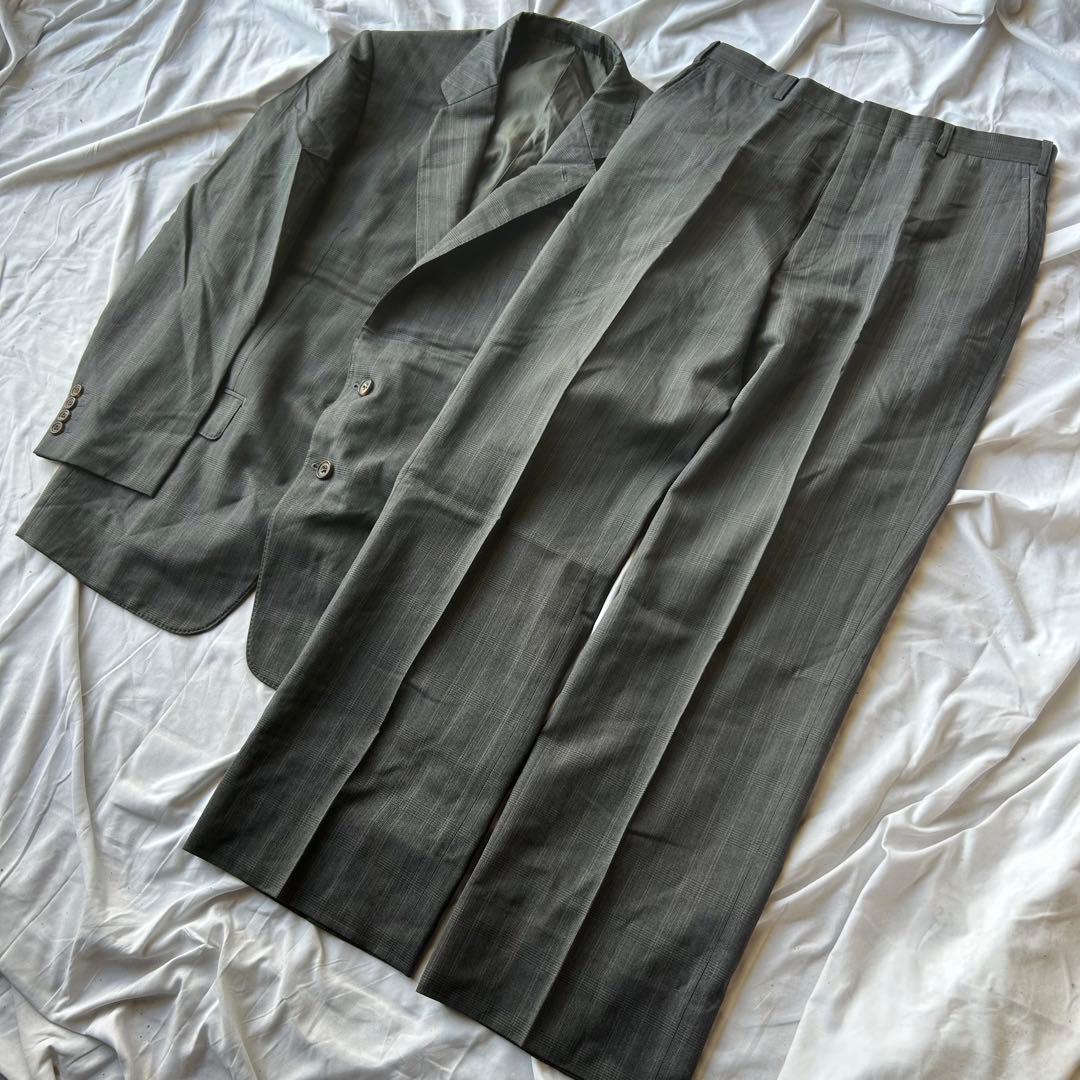 90´s Burberry´s グレー ダブルジャケットスーツ