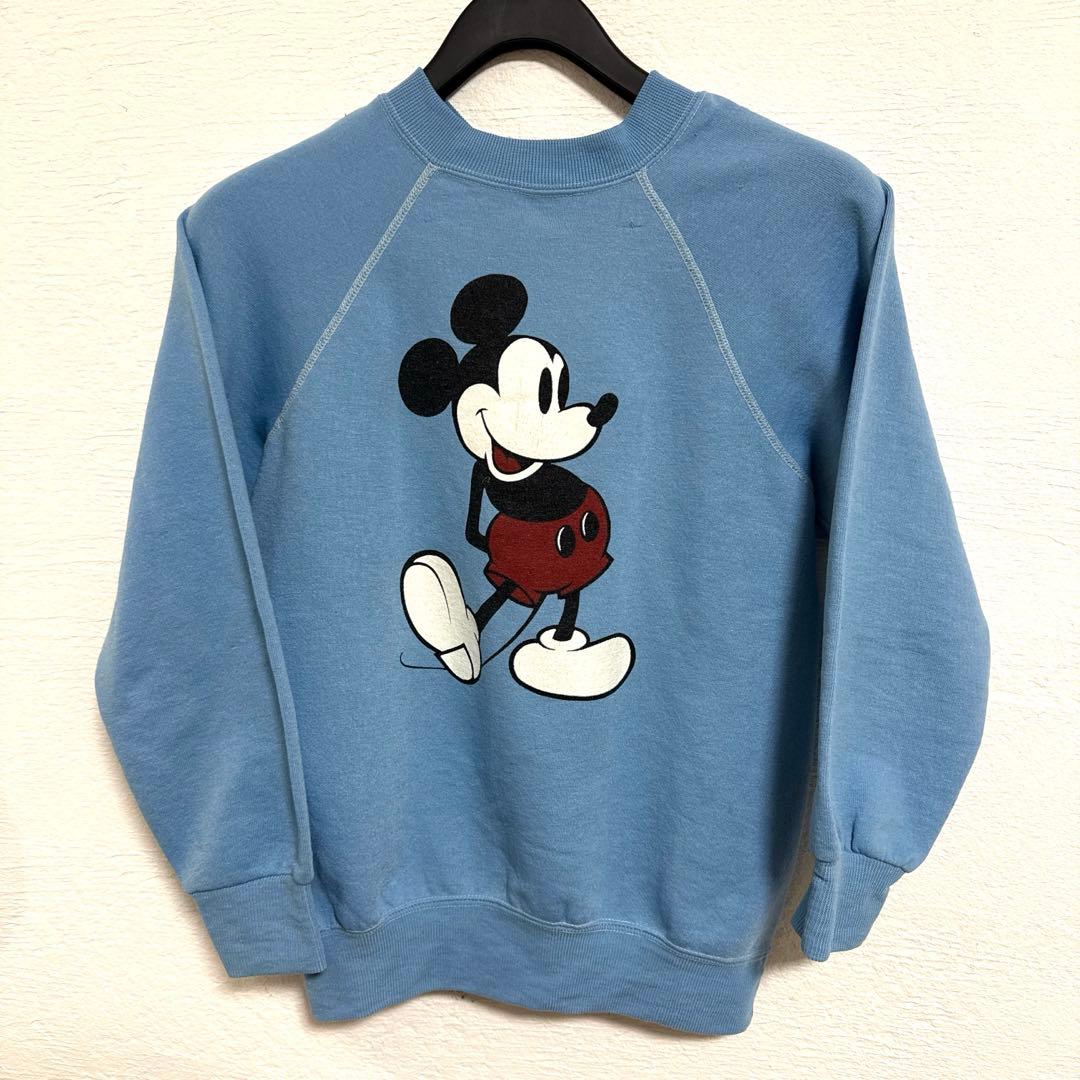70s 80s Disney ディズニー 白足ミッキー スウェット M 70s 80s Disney ディズニー 白足ミッキー スウェット M｜Yahoo!フリマ