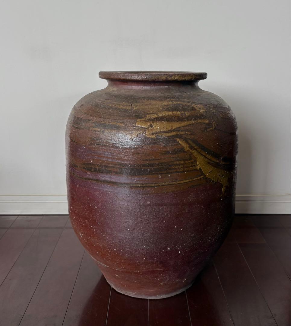 古備前 大壺 高さ40cm 酒壺 骨董 時代物