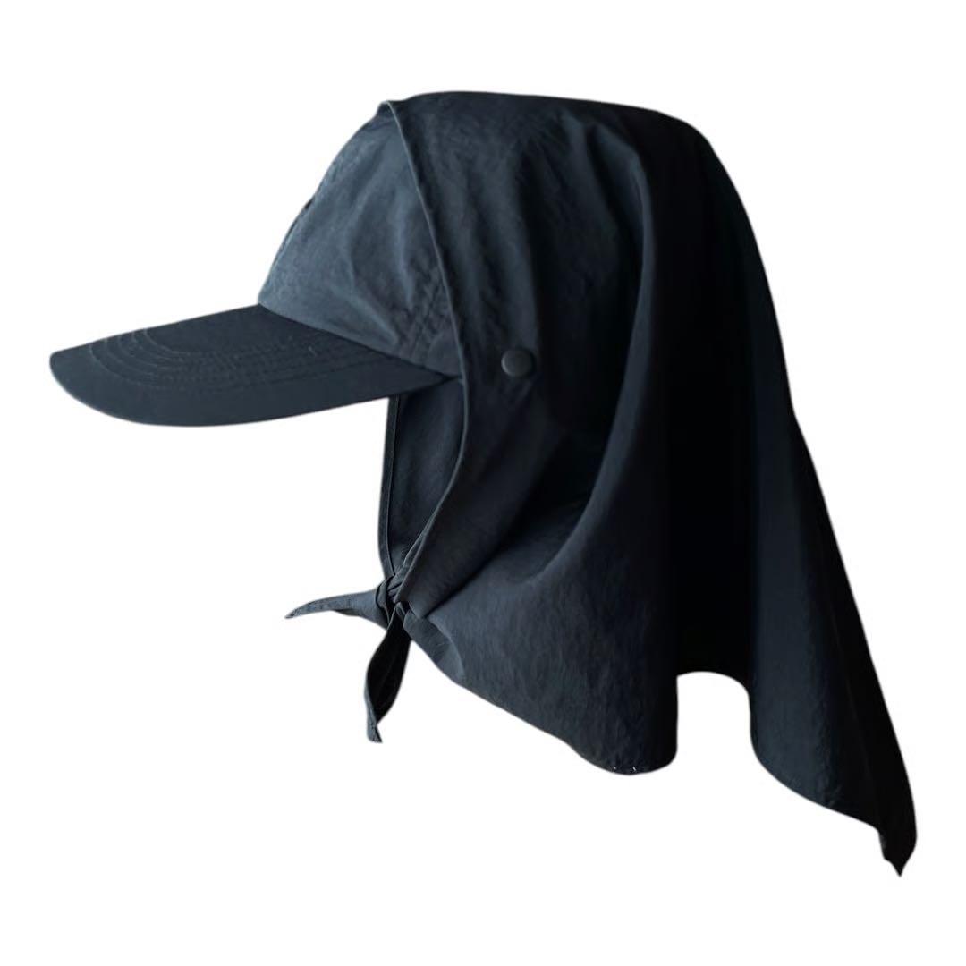 PHEENY Nylon taffeta cap with scarf