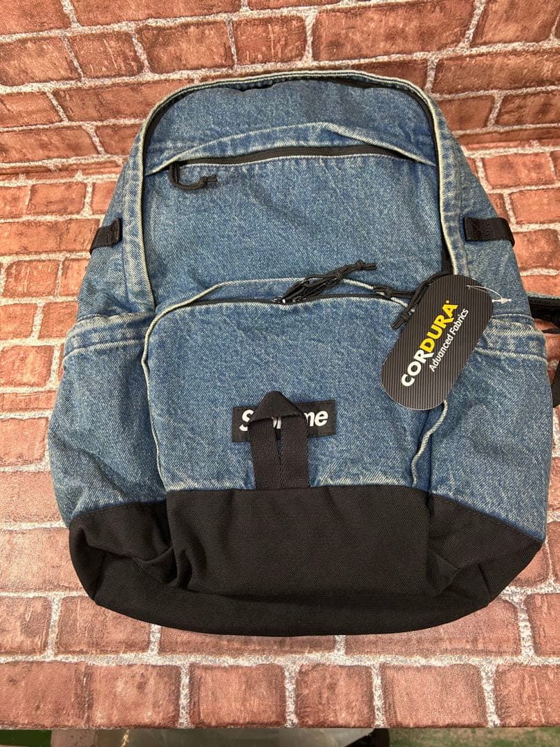 シュプリーム デニム バックパック ウォッシュドインディゴ 6994