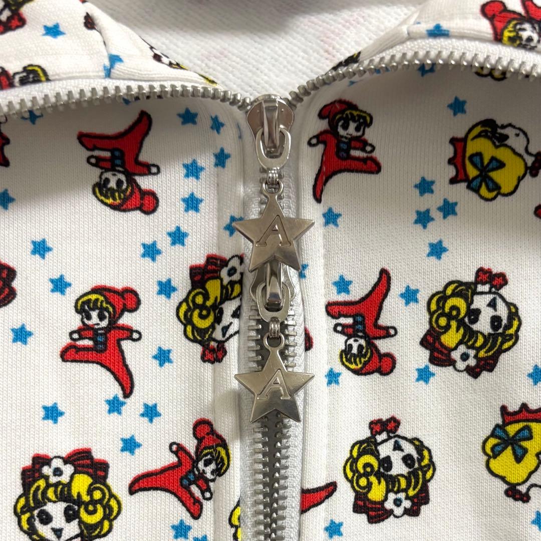 Ashley Williams パーカー ホワイト S - メルカリ