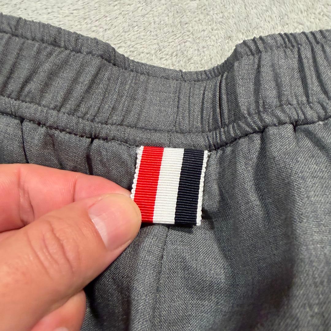 トムブラウン 4bar スラックス グレー 1サイズ トラックトラウザー