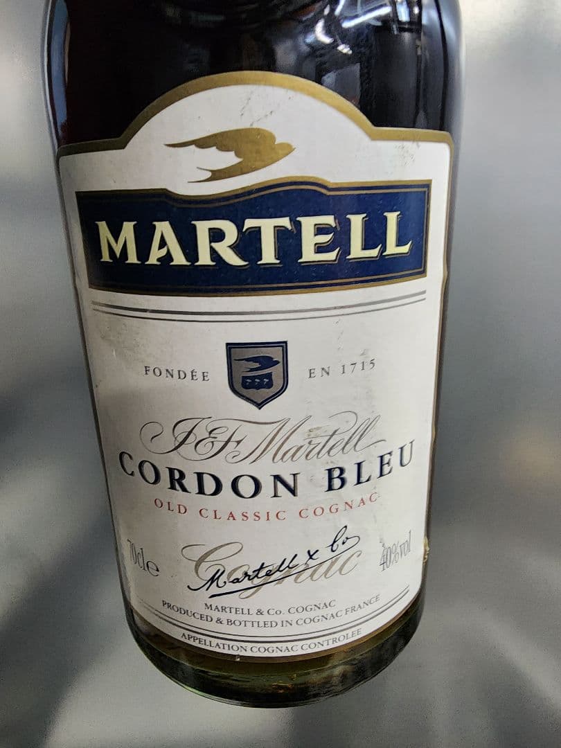 マーテル コルドンブルー コニャック オールド マーテル コルドンブルー エクストラオールドコニャック 箱入り 正規