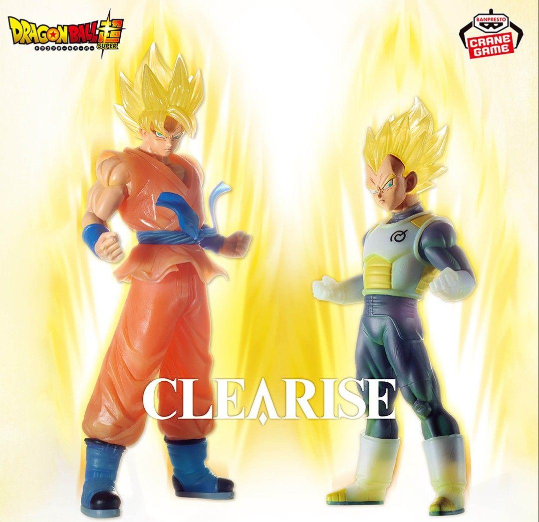 ドラゴンボール超 CLEARISE 孫悟空&ベジータ グランディスタ ゴジータ