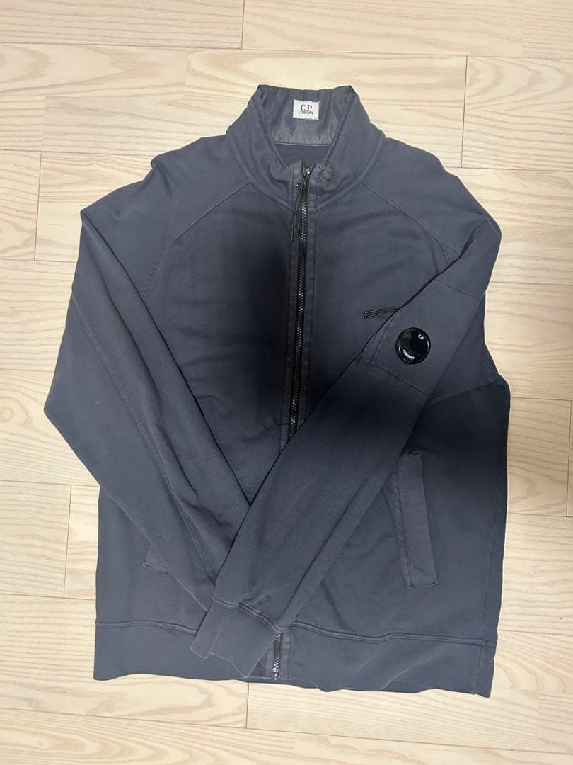 C.P. COMPANY ネイビー ジップ スウェット cp comp - メルカリ