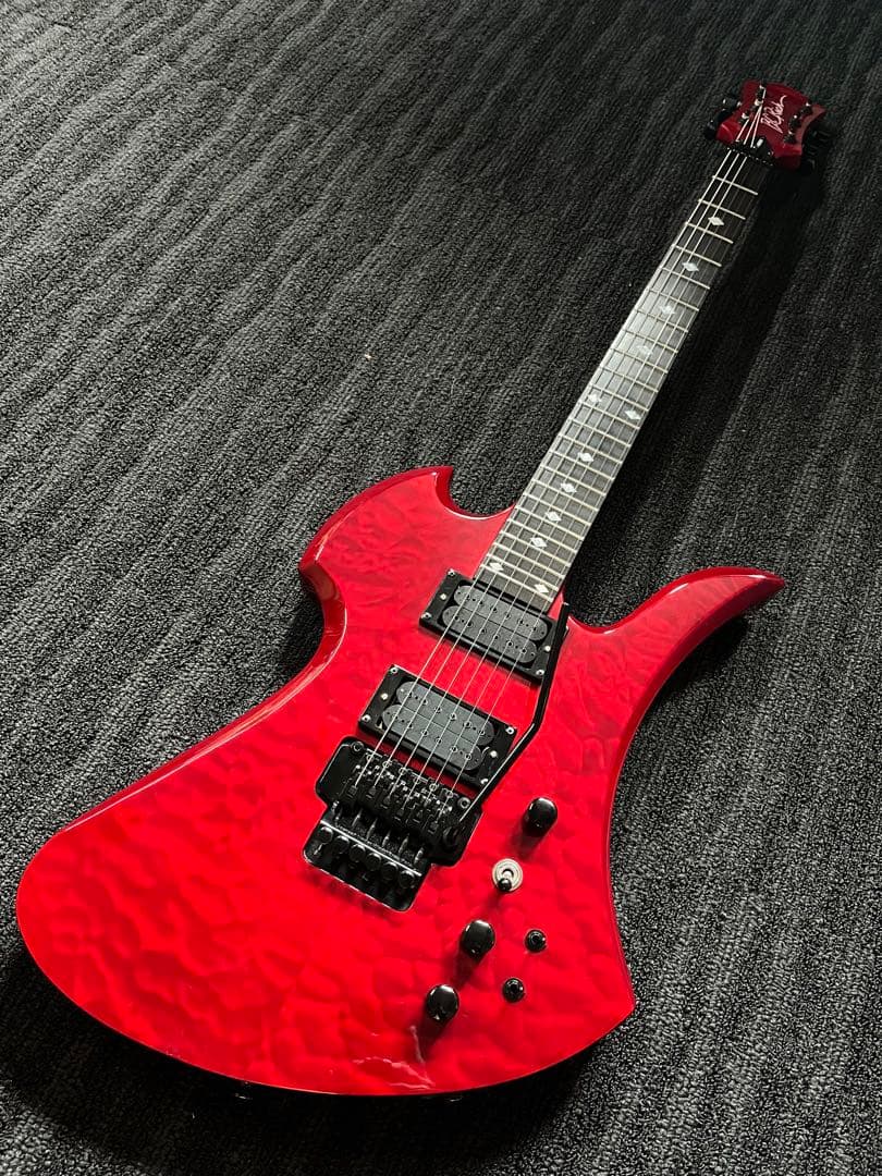 B.C.RichMockingbird モッキンバードスルーネックフロイドローズ