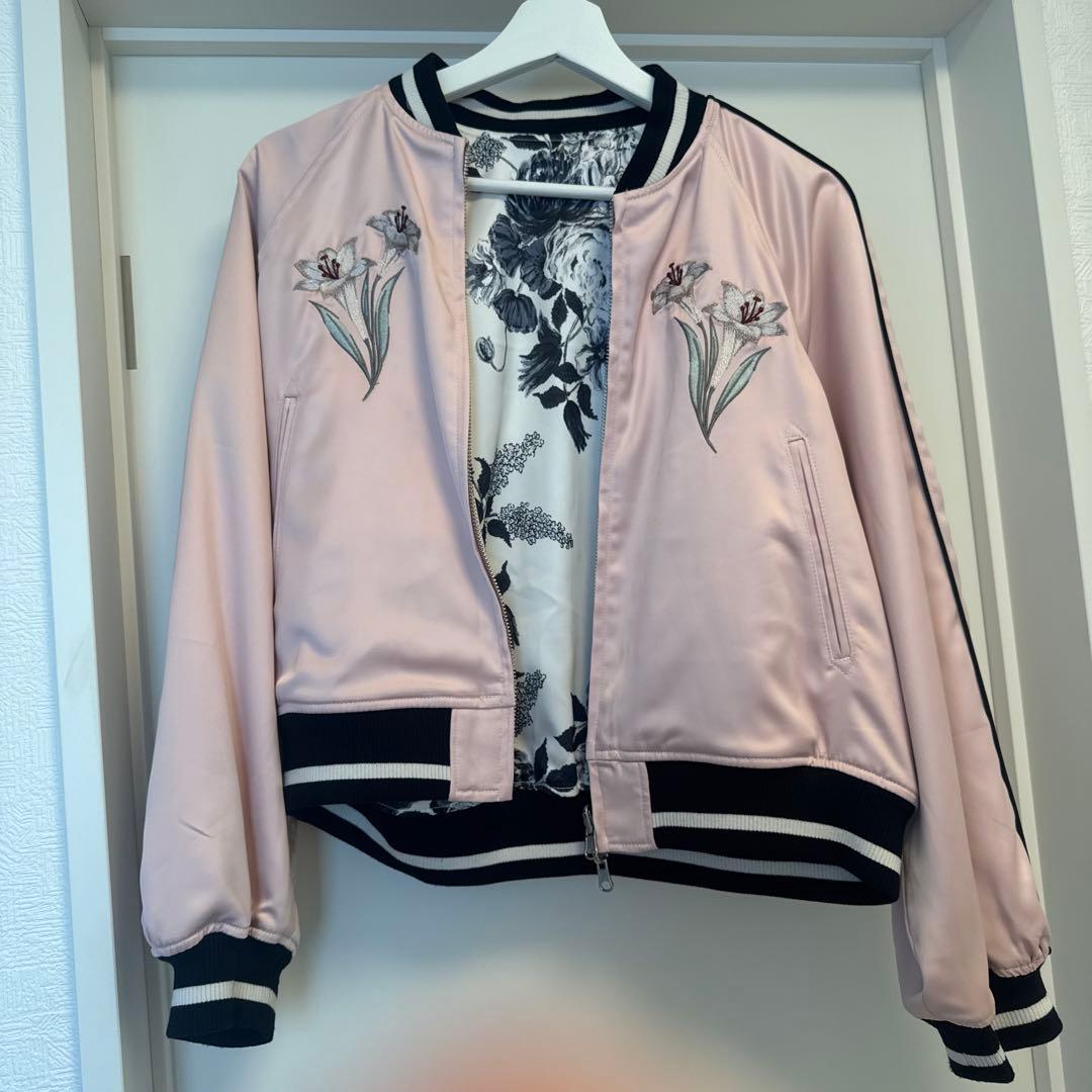 新品リバーシブル刺繍スカジャンLILY BROWN KEITAケイタマルヤマ