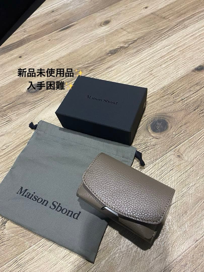 MaisonSbond（メゾンエスボンド）三つ折り財布 - メルカリ