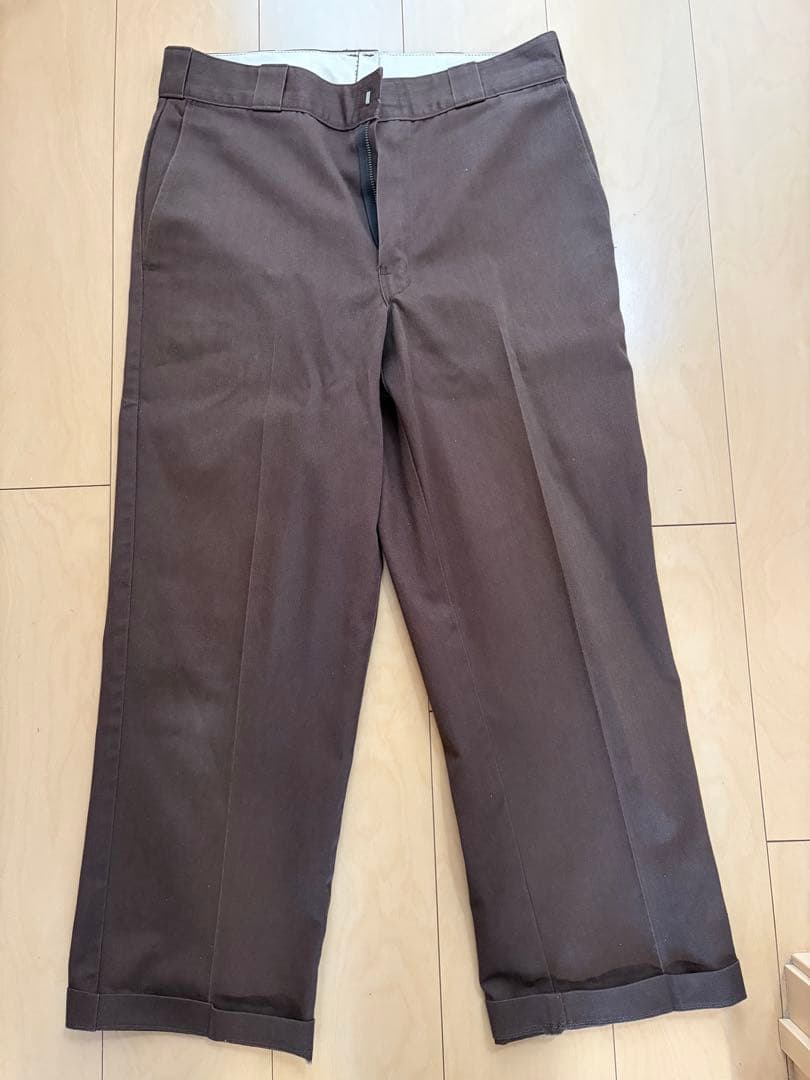 ま*た様 USA製　Dickies 874 ワークパンツ ダークブラウン W33 ☆ 874DB.ダークブラウン W33xL32 ディッキーズ Dickies 874 ワーク