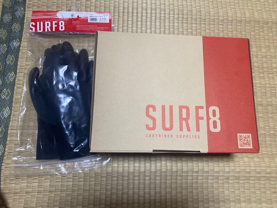 新品未使用！　SURF8 サーフィン用手袋とブーツセット 楽天市場】サーフィン グローブ 起毛 冬用 サーフ8 2.5mm SURF8