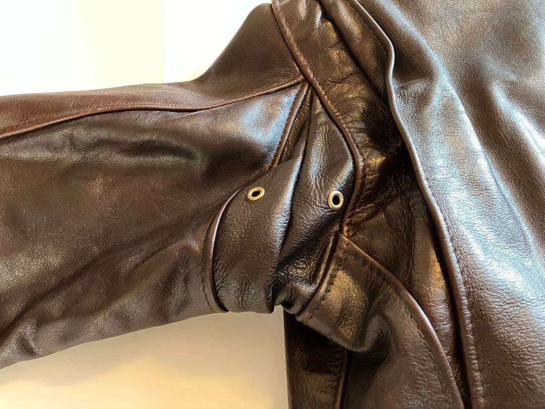 Schott レザージャケット642VSサイズ40レッドブラウン - メルカリ