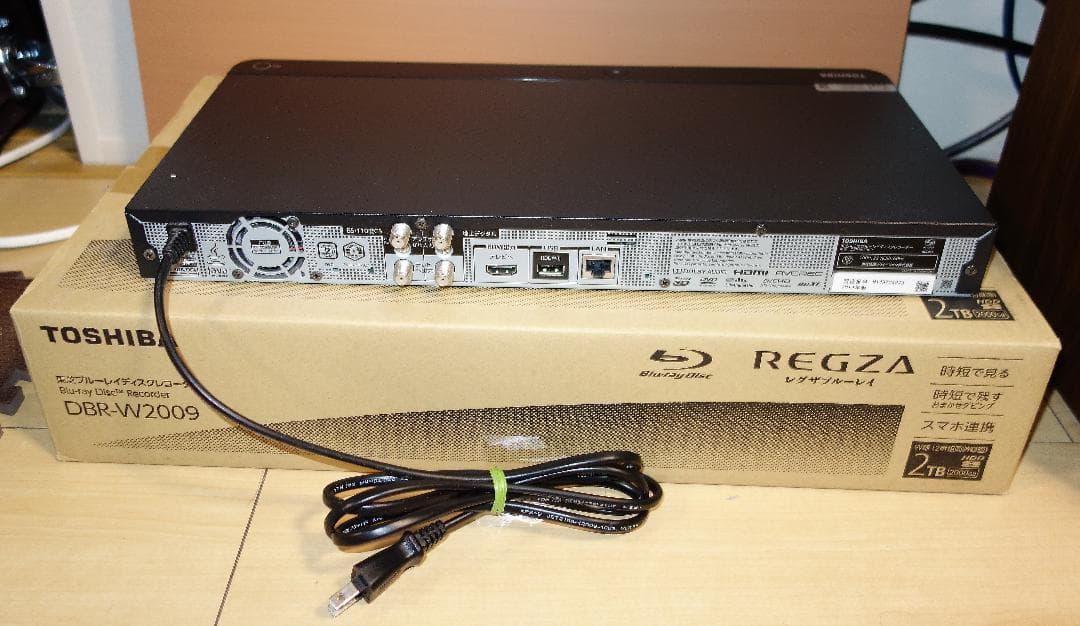 6TB超大容量】東芝 REGZA BDレコーダー DBR-W2009改