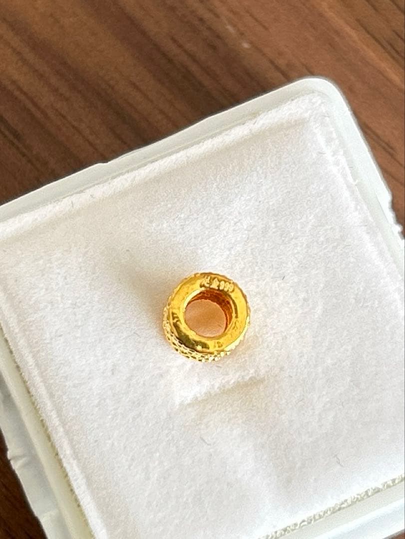 ペンダントトップ24金 筒型 未使用 mal. - メルカリ