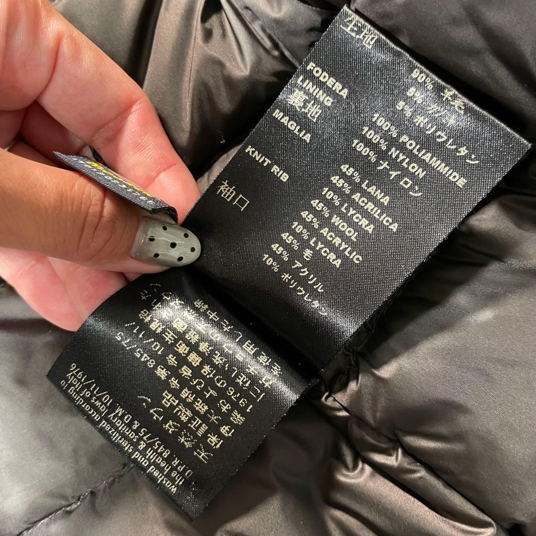 ムーレー VERONA ダウンコート カシミヤ混 グレー 56 - メルカリ