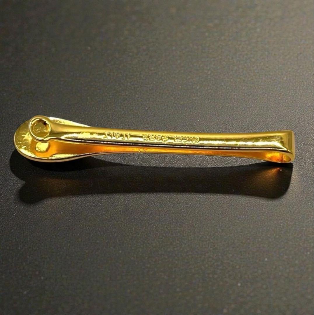 美品✨GUCCI ネクタイピン グッチ GGロゴ インターロッキング - メルカリ