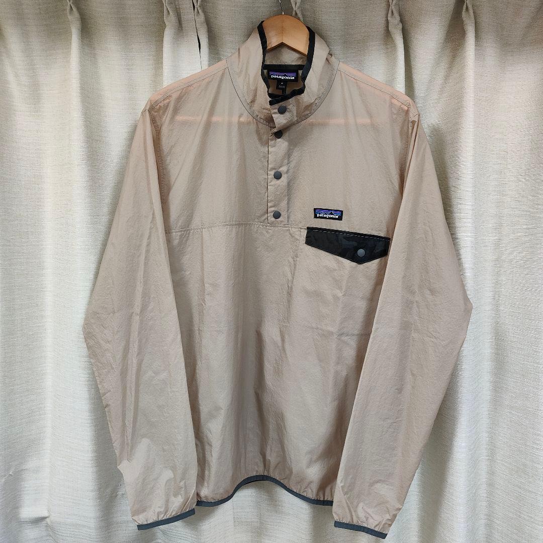 パタゴニア フーディニスナップT プルオーバー M 24150 ベージュ