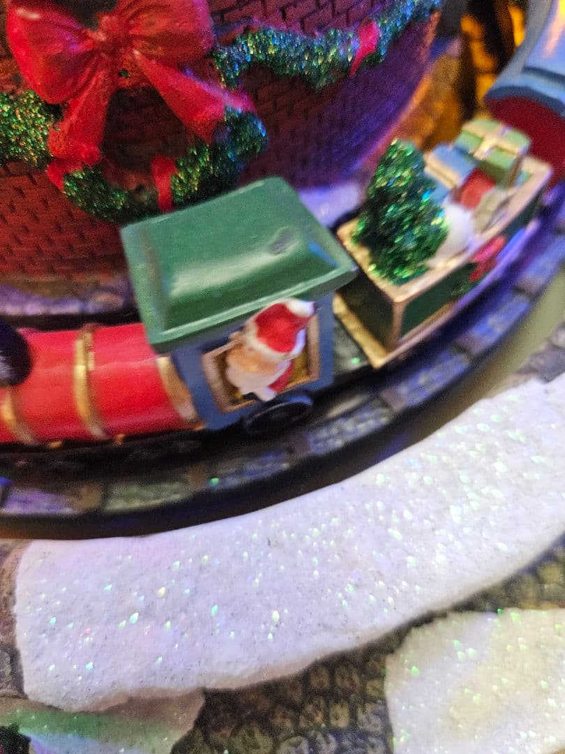 希少 クリスマス ジオラマ オブジェ イルミネーション クリスマス