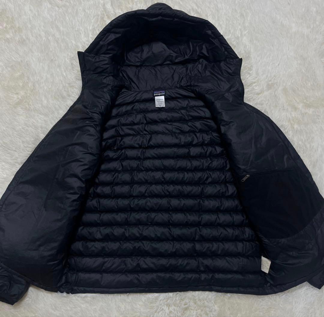 美品 Patagonia ダウンセーターフーディ ブラック XLサイズ - メルカリ