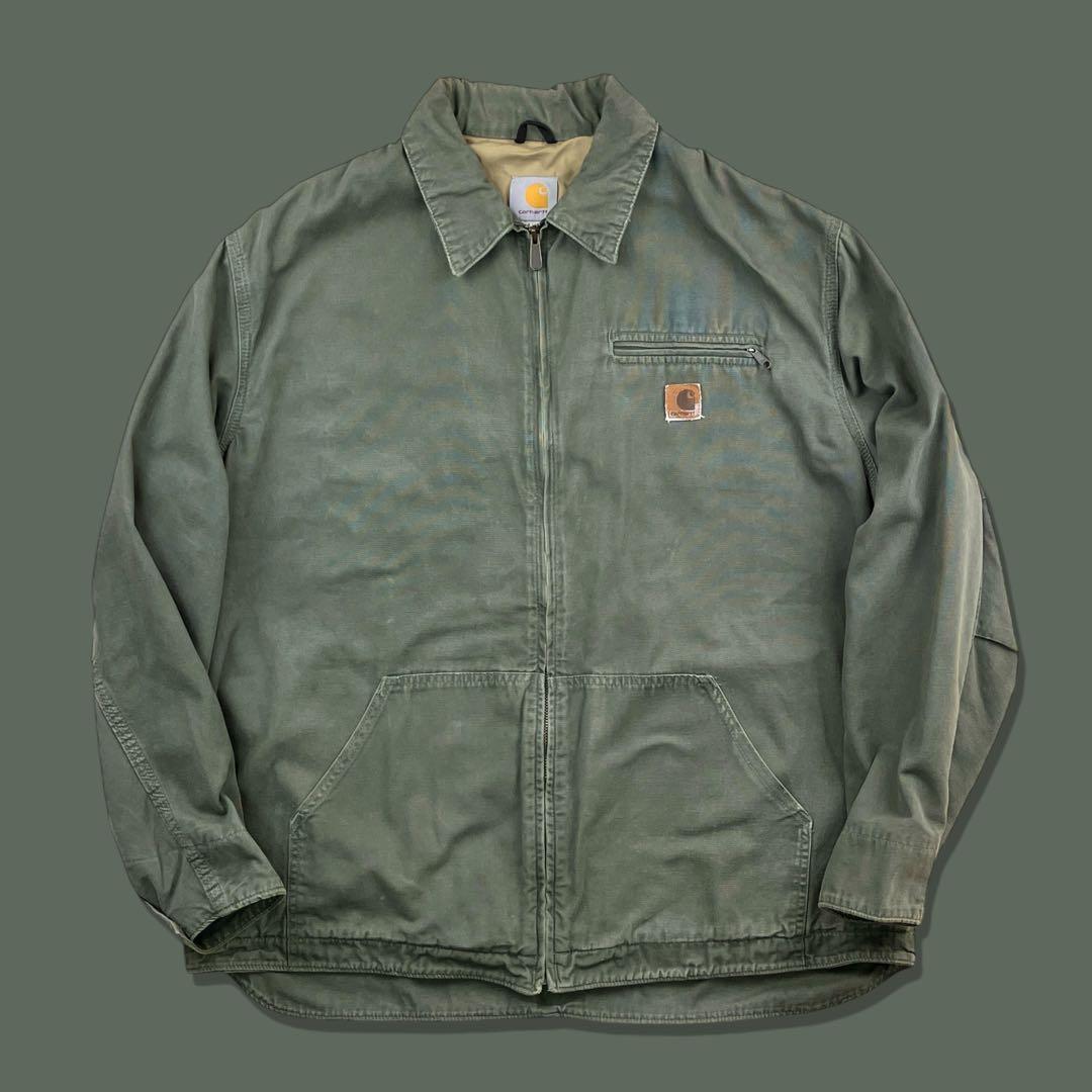 00s carhartt カーハート ヴィンテージダックジャケット カーキ - メルカリ