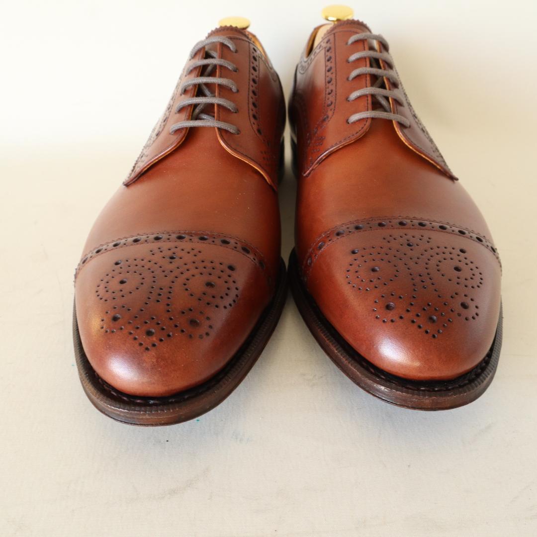 未使用ユニオンインペリアルベガノカーフ　ストレートチップ　8.5 26.5cm