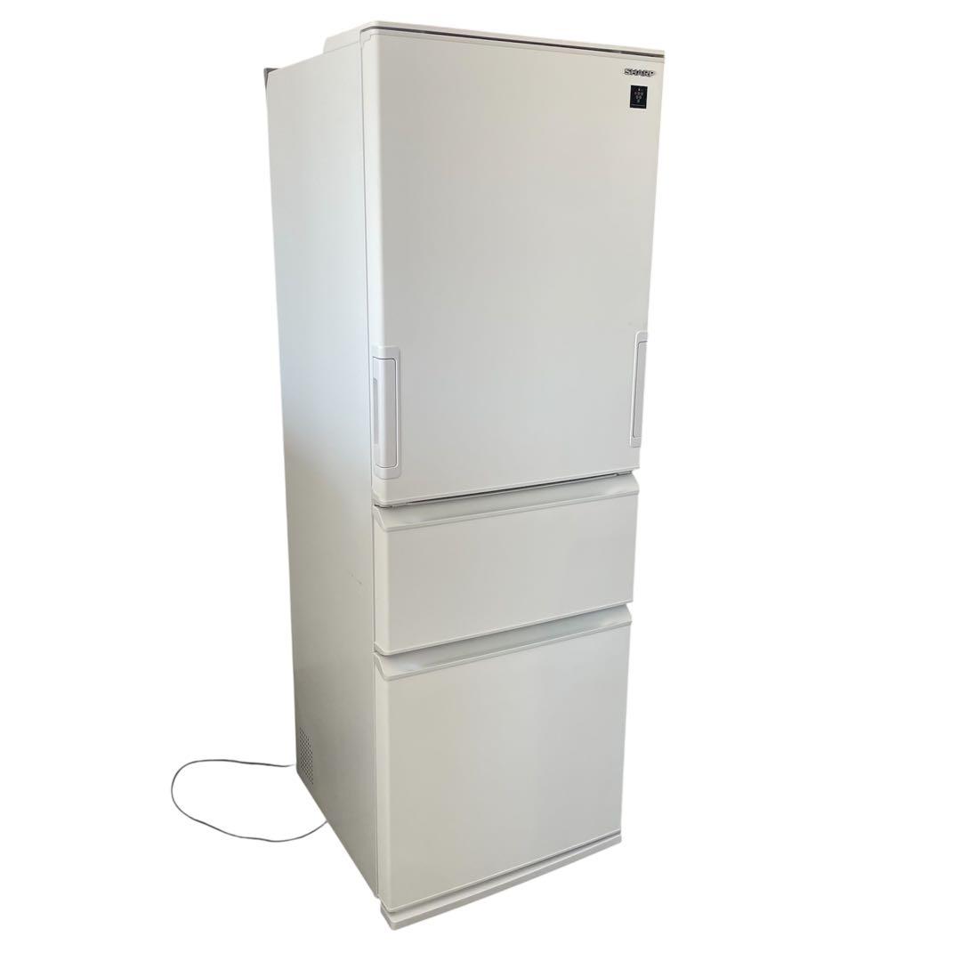 シャープ SHARP ノンフロン冷凍冷蔵庫 SJ-PW37K-W 2024年製 SJ-PW37K | 冷蔵庫：シャープ