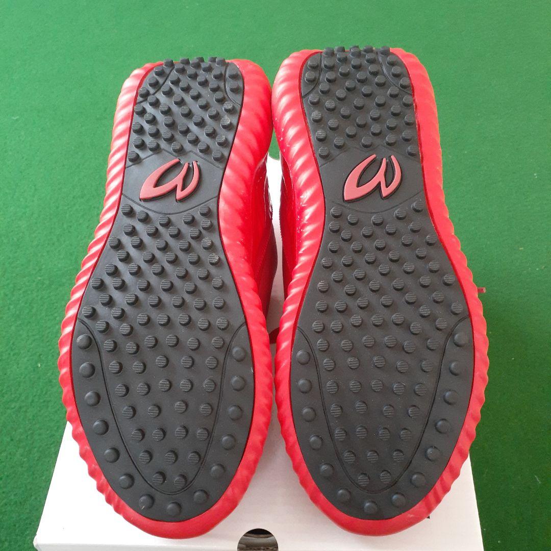 【新品・未使用】MASTER BUNNY ゴルフシューズ 23.5cm レッド