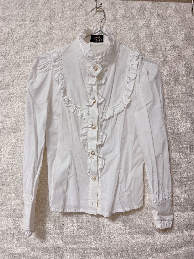 Alice and the Pirates フリルホワイトブラウス - メルカリ