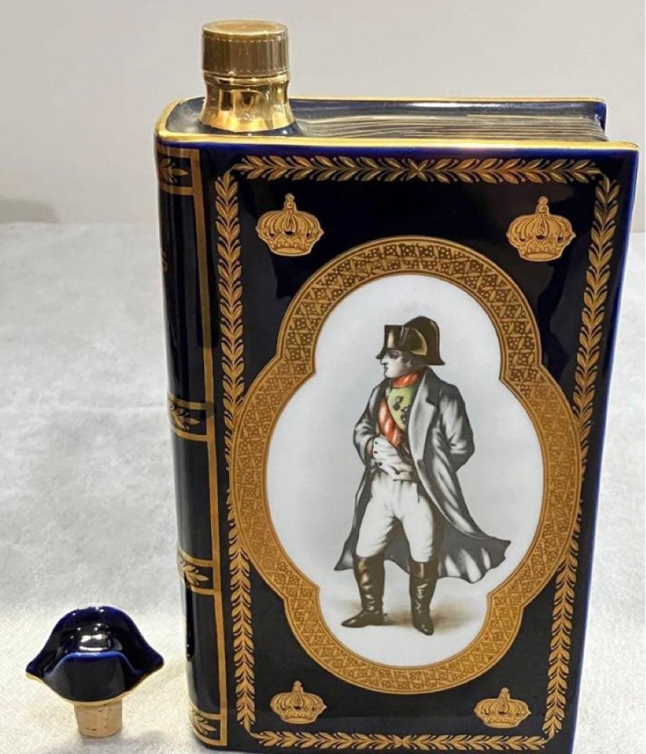 未開栓】カミュ ナポレオン ブック 陶器ボトル 青 - メルカリ