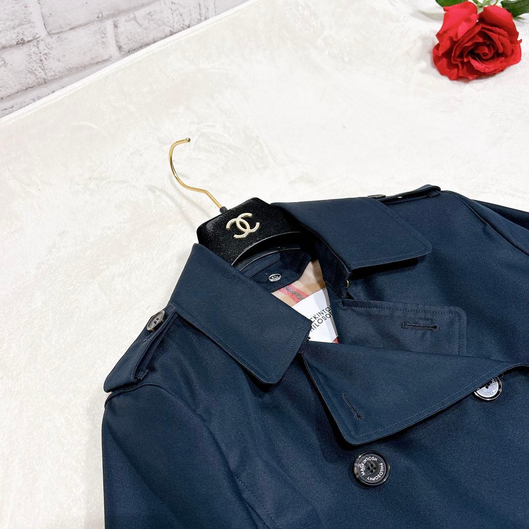 未使用✨ マッキントッシュ トレンチコート ネイビー ライナー ロング