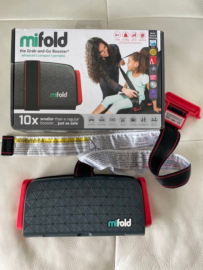 アメリカ規格対応 マイフォールド FMVSS mifold ブースターシート