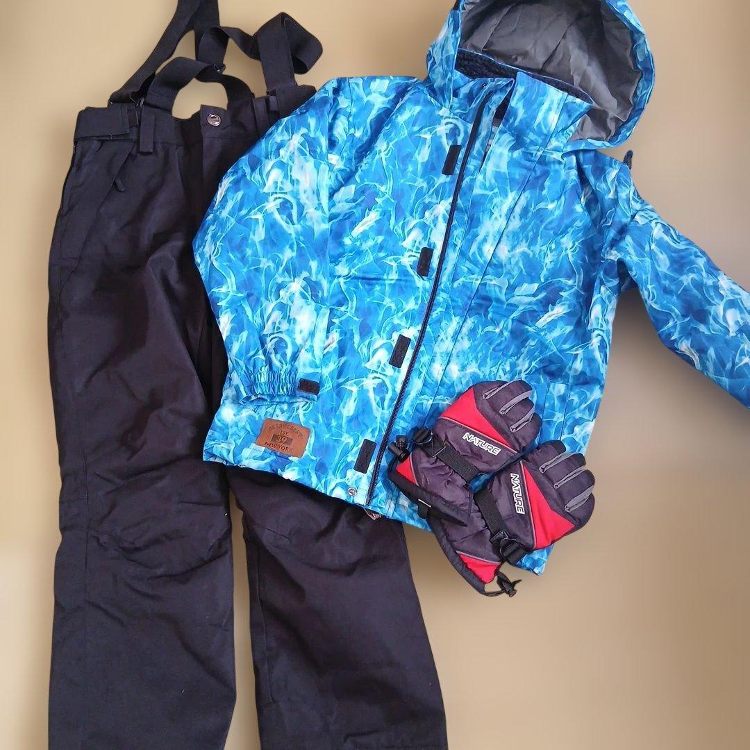 Gerry Cosby スキーウェア 140サイズ 小学生 手袋つき - メルカリ