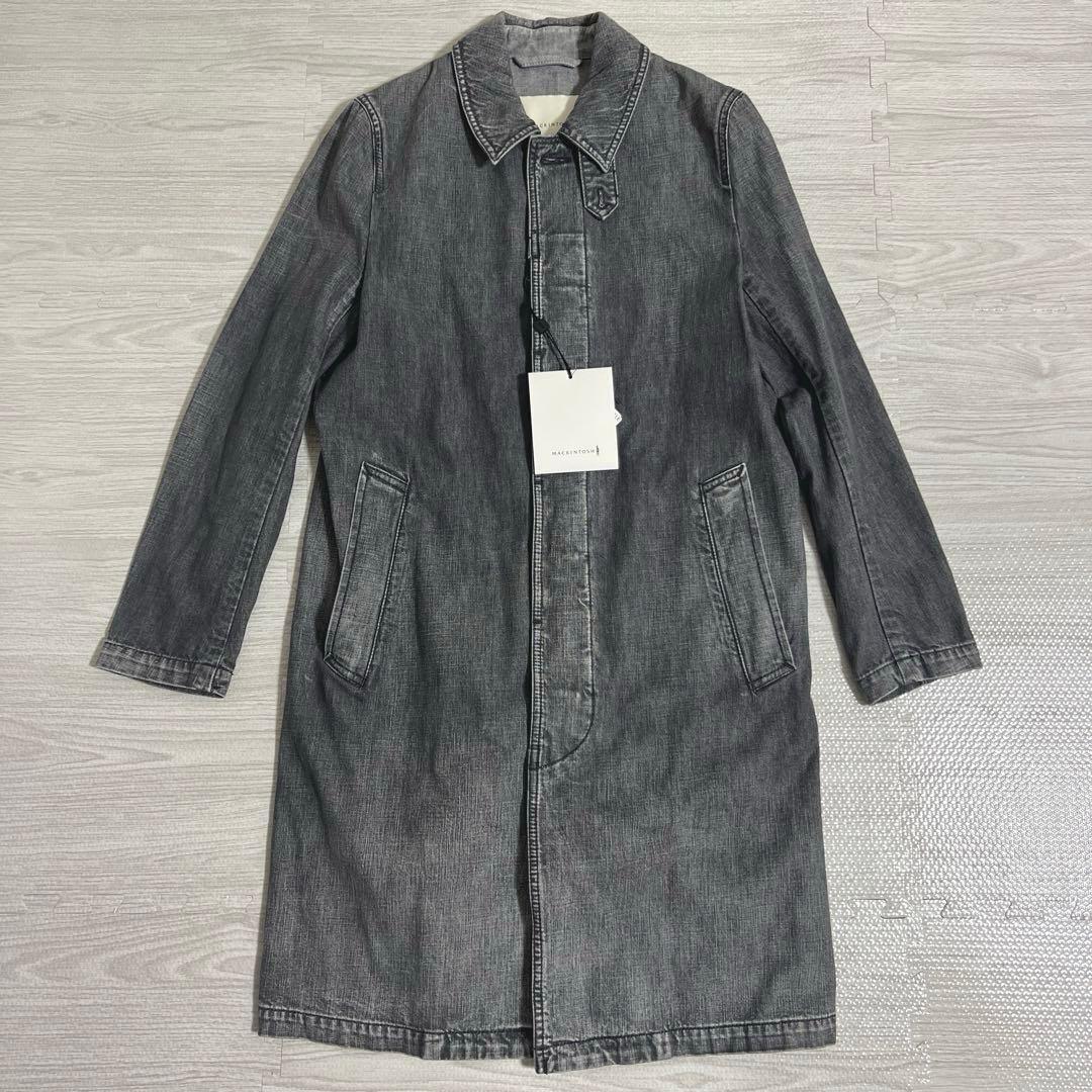 けん様】MACKINTOSH グレー ステンカラーコート サイズ32 - メルカリ