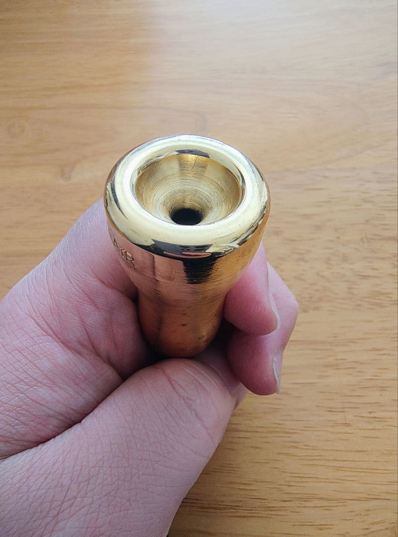 B.AIR トランペットマウスピース BZ13 テイラーシャンク改造品