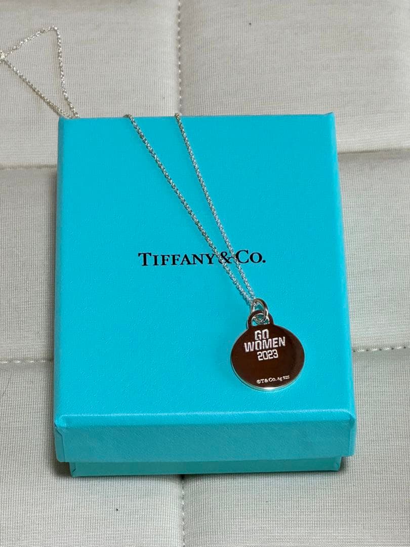 2023年名古屋ウィメンズマラソンの完走記念品 ティファニーネックレス