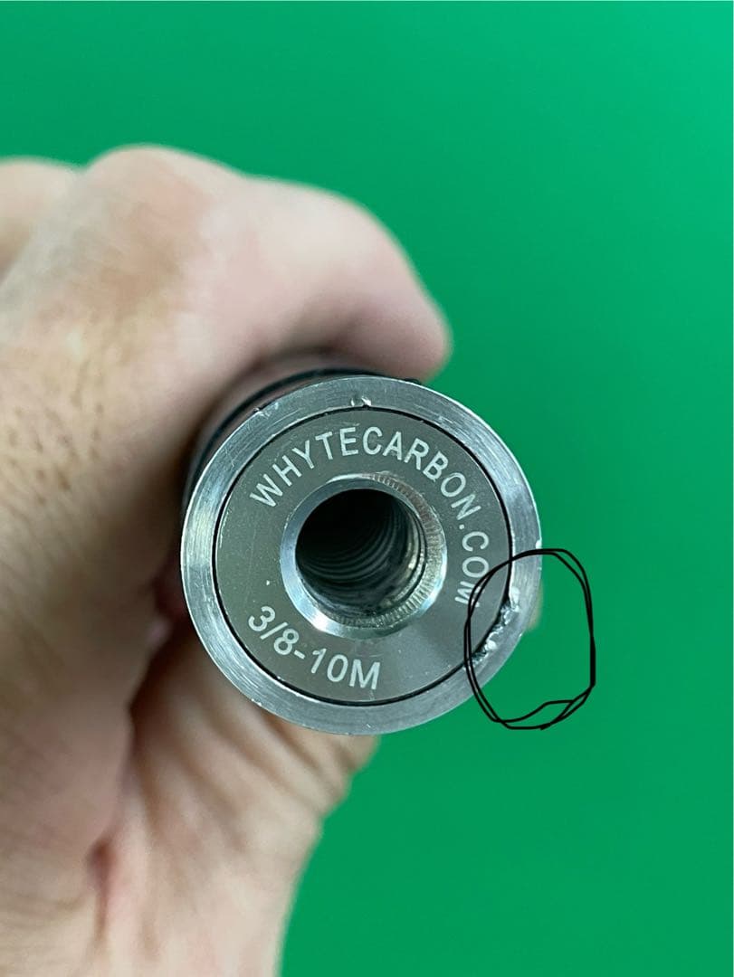 t*e様 WHYTE CARBON シャフト 12.25ミリ3/8-10M ジャ - メルカリ