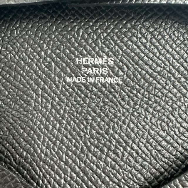 HERMES/エルメス　ケース《バスティア》ブラック