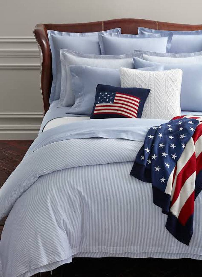 未使用ラルフローレン シングルコンフォーターカバー&ピロケース2枚