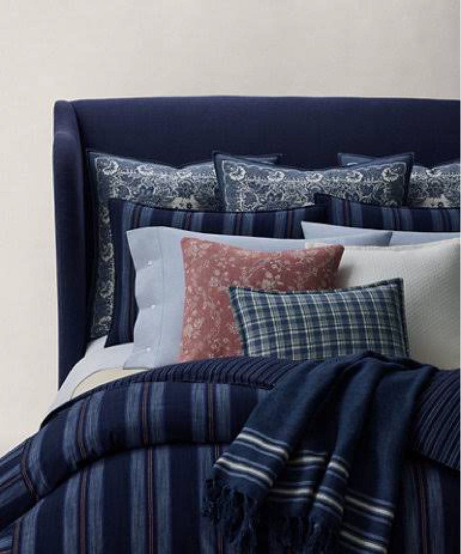 未使用ラルフローレン シングルコンフォーターカバー&ピロケース2枚