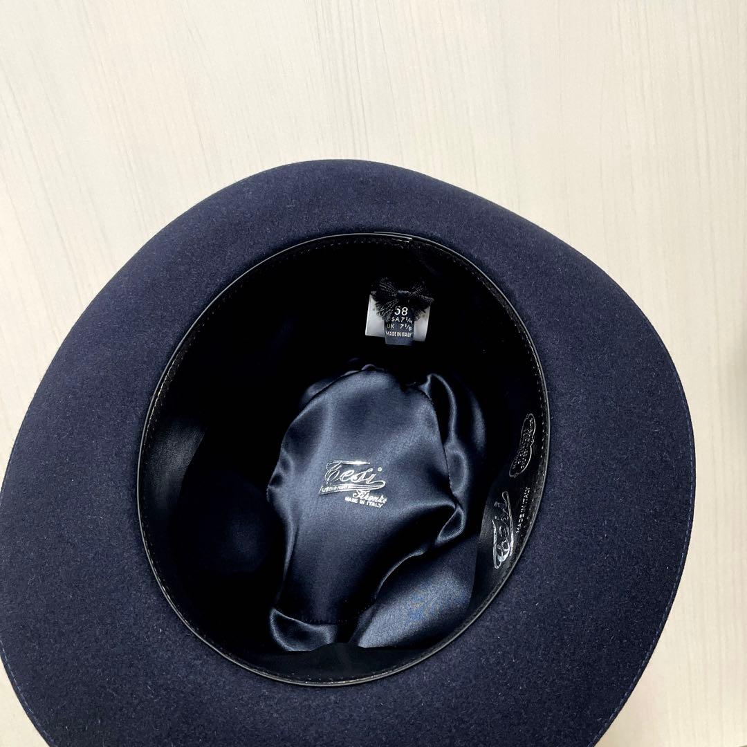 TESI HAT テシウールハットイタリア製 58㎝