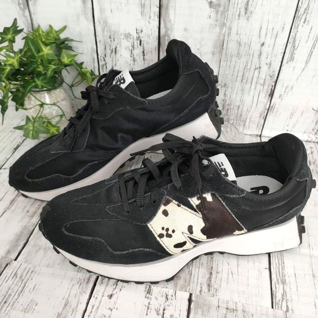 入手困難✨完売品 ニューバランス WS327SC 牛柄ハラコ 25.5cm 靴