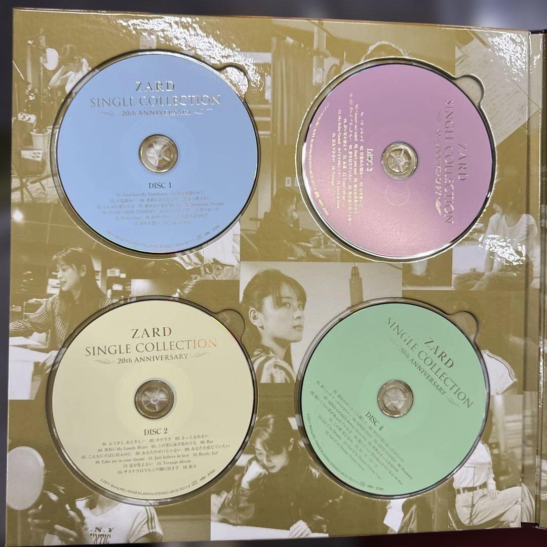 t*u様 動作未確認ZARD SINGLE COLLECTIONS～20th