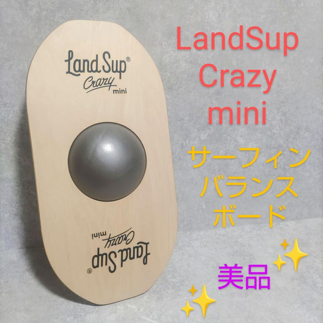 LandSup Crazy mini サーフィン　バランス　ボード　美品 楽天市場】バランスボード 木製 大人 サーフィン LandSup ランドサップ