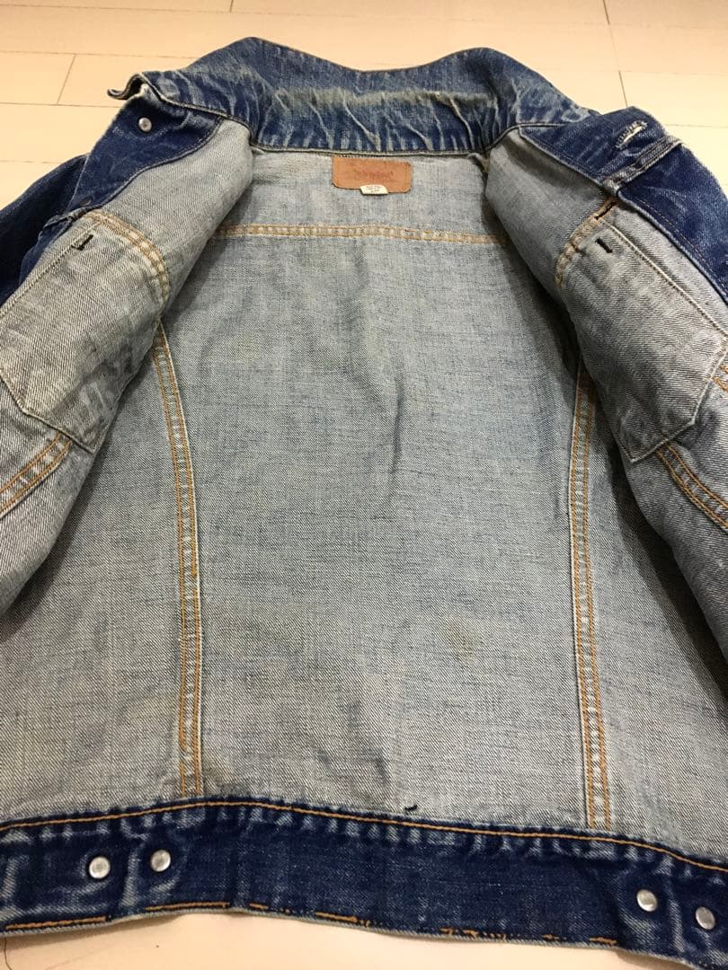 極上】濃紺 ビッグE 40-38 70505 60-70年代 リーバイス - メルカリ