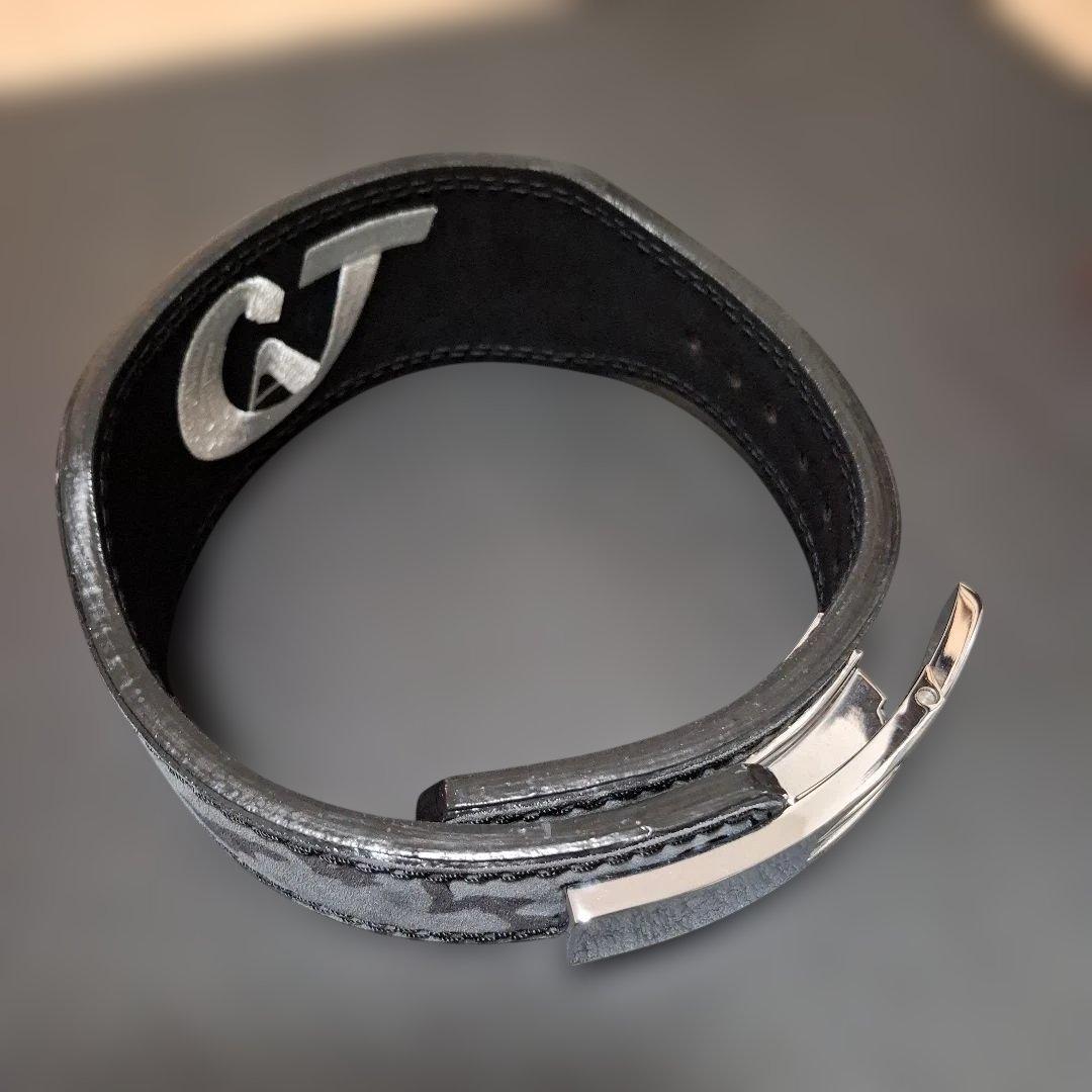 カービィJURASSICオリジナルレザーベルトS / グレー迷彩 JURASSIC オリジナルレザーベルト【予約商品】ジュラシック木澤監修