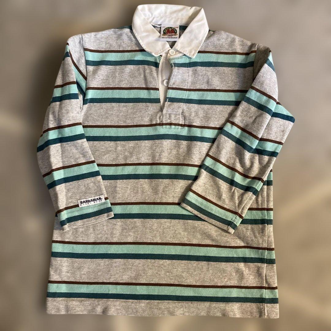 BARBARIAN ストライプ ラガーシャツ - メルカリ